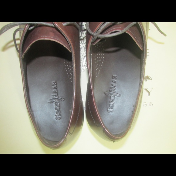 Cole Haan Air Stylar C10697 Brown split toe derby main image 5